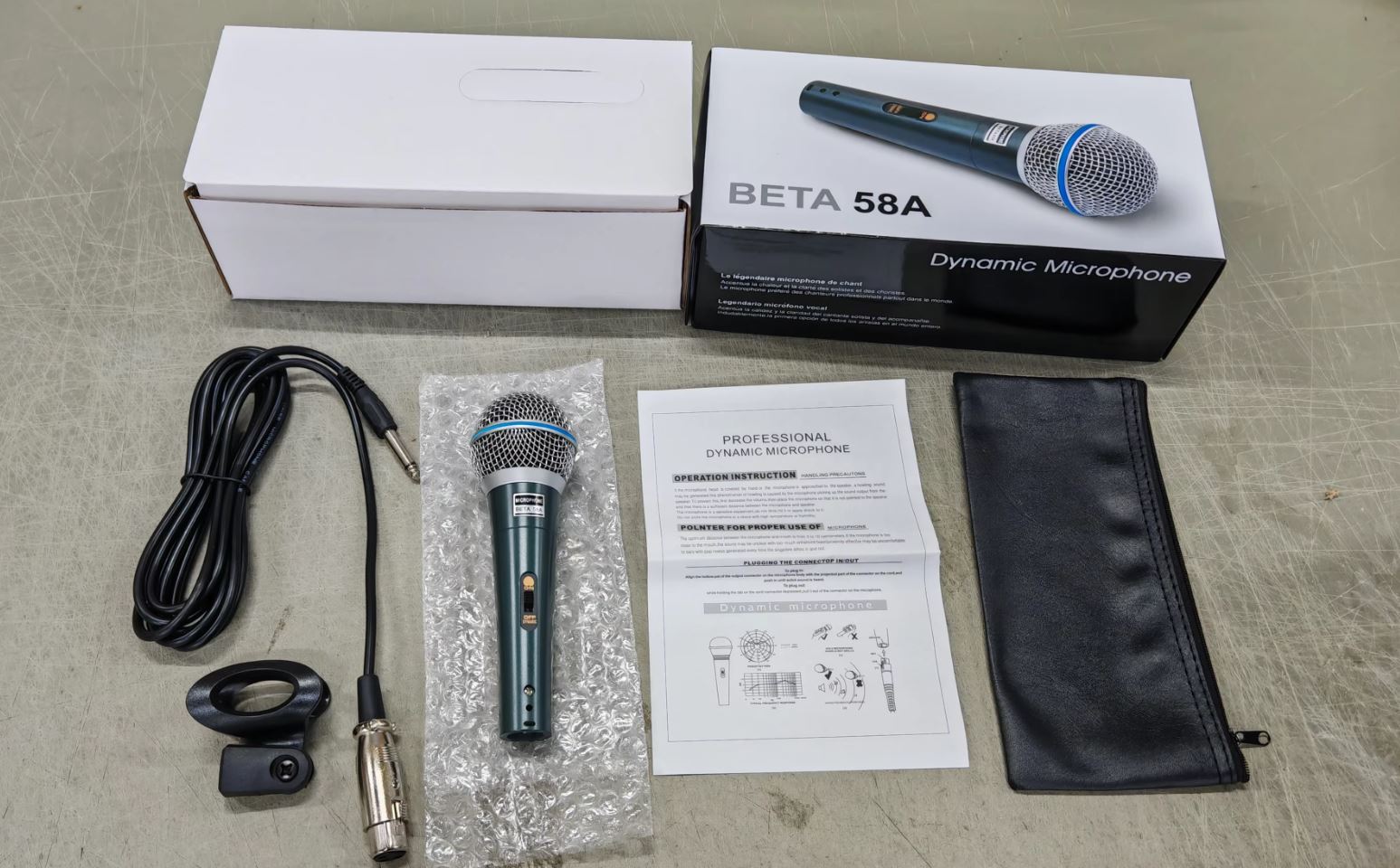 58A Professional Wired Dynamic Mic - الصورة 3