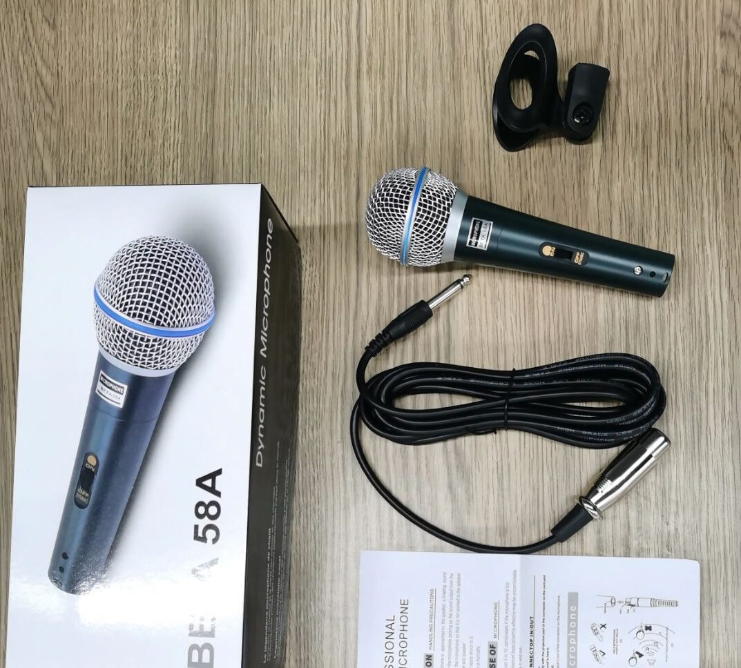 58A Professional Wired Dynamic Mic - الصورة 4