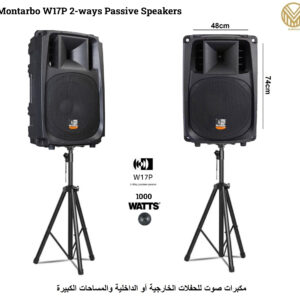 W17P Passive Speakers 15inchs