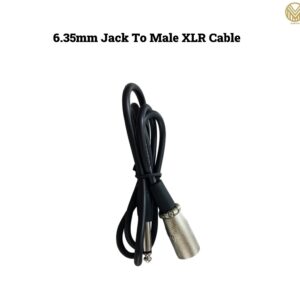 6.35mm Jack To Male XLR Cable