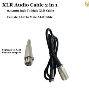 XLR Audio Cable 2 in 1