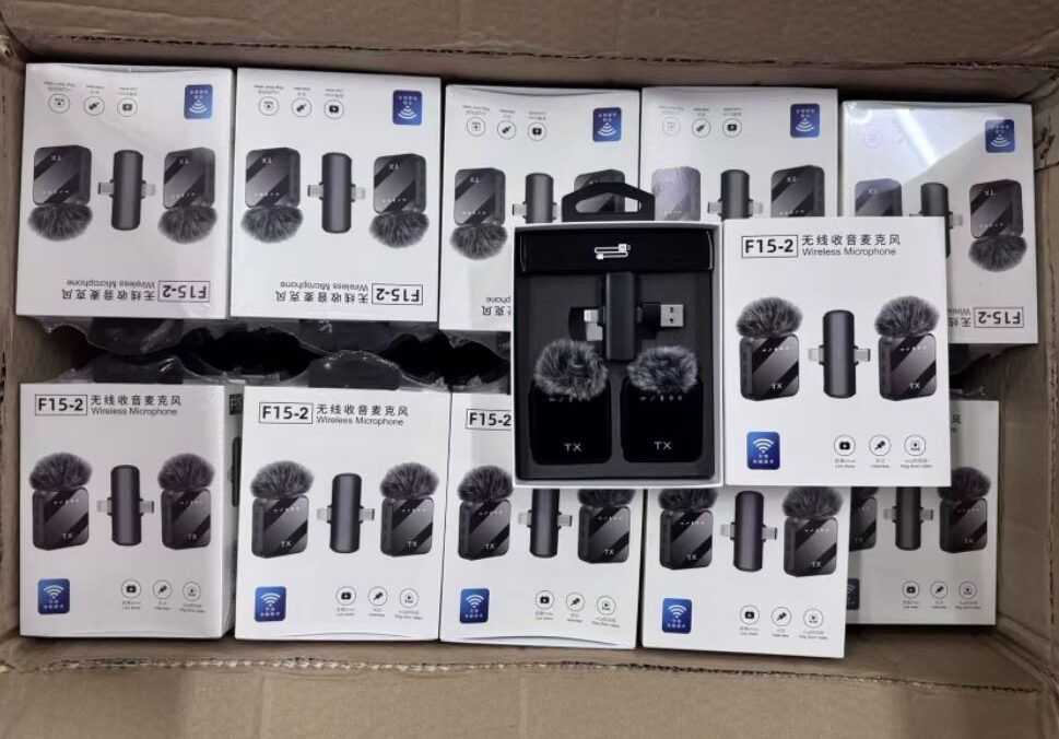 F15 Dual Wireless Lavalier Mic - الصورة 4