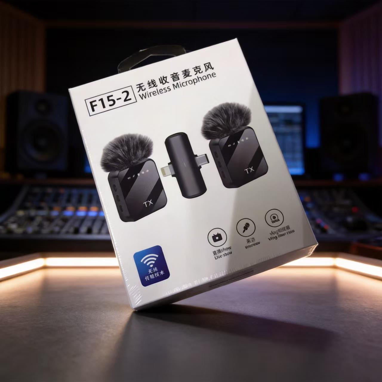 F15 Dual Wireless Lavalier Mic - الصورة 5